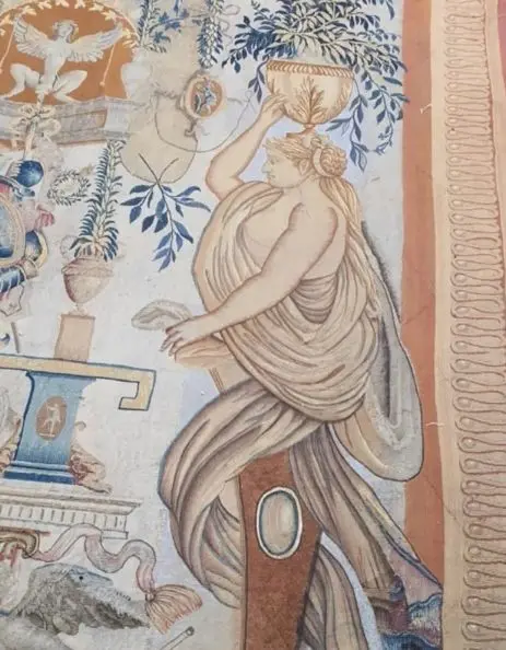 restauration tapisserie murale Var